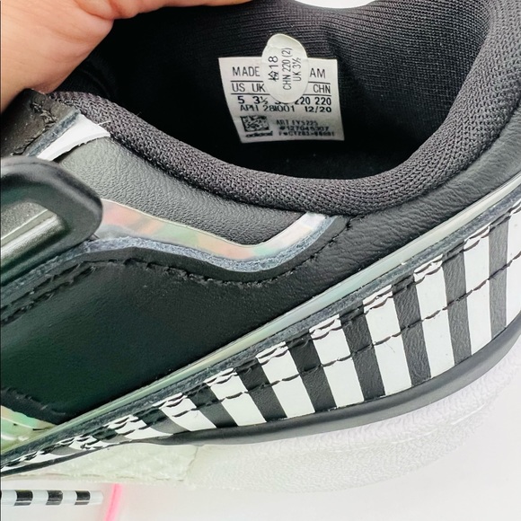NEW RARE Adidas Forum Plus I Love Dance Black White Silver FY5225 - Picture 10 of 10